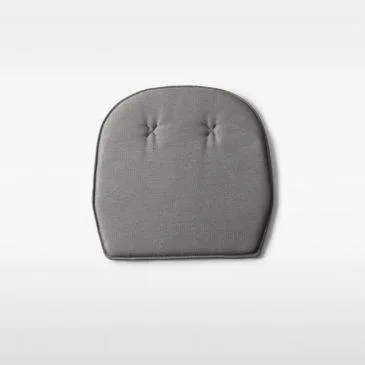 Massproductions TIO chair seat pad, Grey Chine
