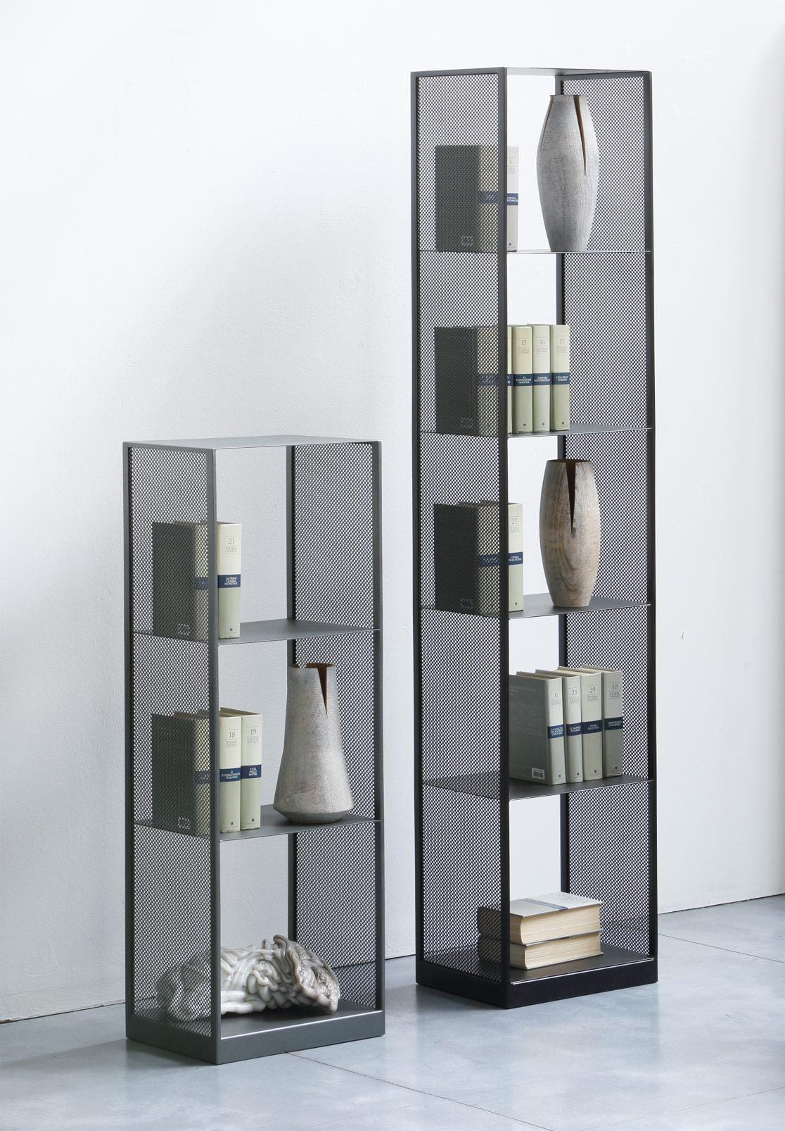 Zeus TRISTANO COLUMN -hylly, matala, musta - Image 2