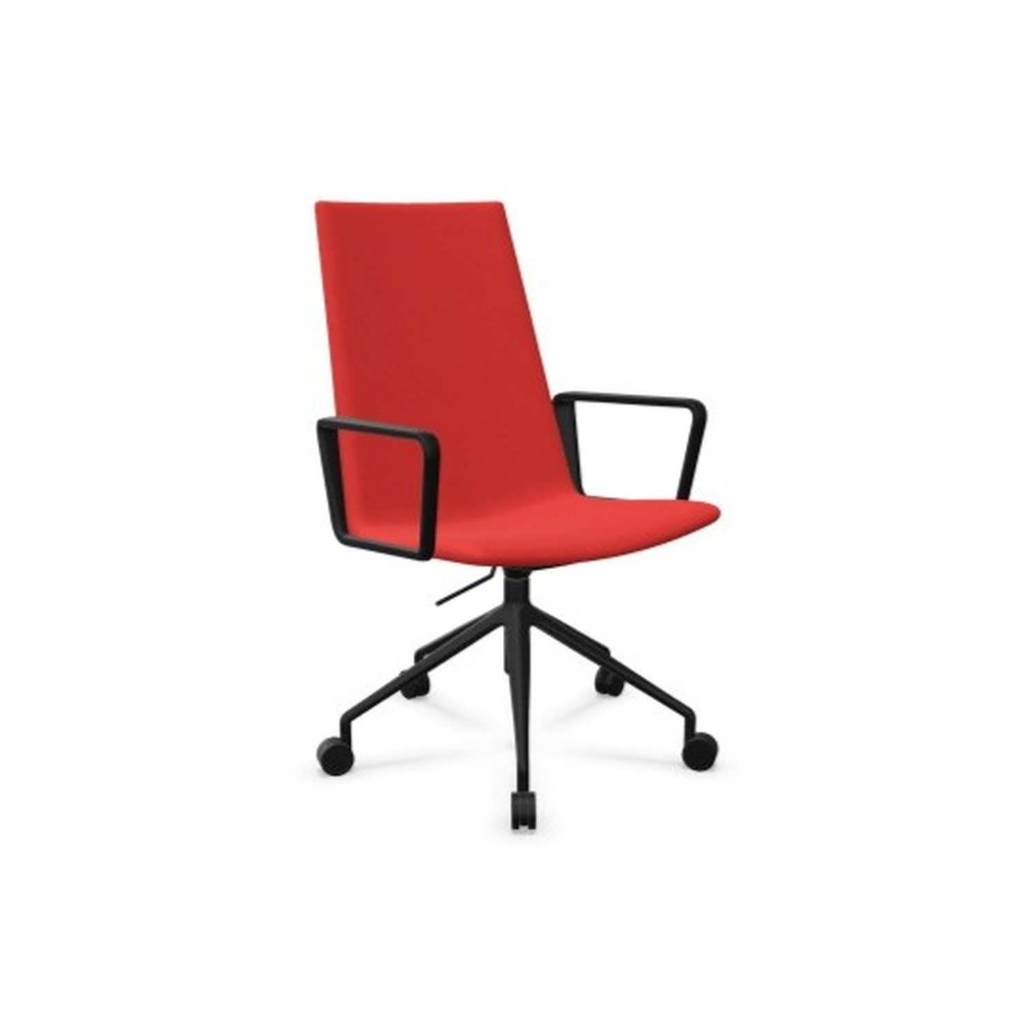 Andreu World FLEX EXECUTIVE -työtuoli, medium selkänoja, punainen/musta SO1865