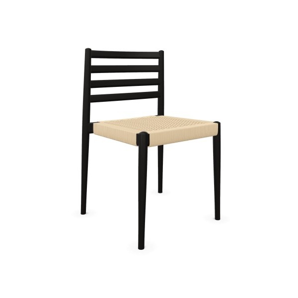 Andreu World LAKE chair SI0653, woven seat