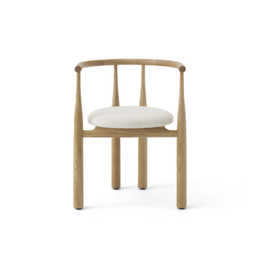 New Works BUKOWSKI chair, upholstered seat