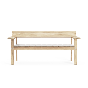 Carl Hansen GL101 TIMBUR -penkki, tyynyllä