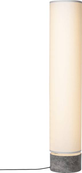 GUBI UNBOUND -lattiavalaisin, 120cm, valkoinen/harmaa marmori - Image 3