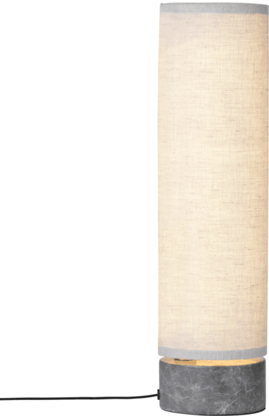 GUBI UNBOUND -pöytävalaisin, 45cm, canvas/harmaa marmori - Image 3