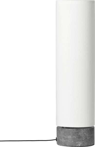 GUBI UNBOUND -pöytävalaisin, 45cm, valkoinen/harmaa marmori - Image 2