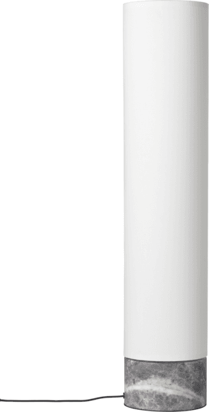 GUBI UNBOUND -lattiavalaisin, 80cm, valkoinen/harmaa marmori - Image 2