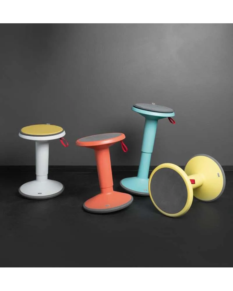 Interstuhl Upi1 stool, turquoise - Image 3