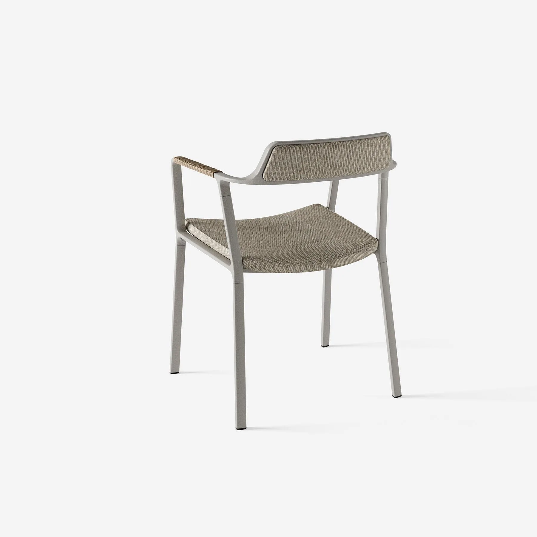 Vipp 711 Open-Air chair, light grey/beige - Image 2