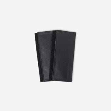 Vipp 89S451 armrest cover, 2 pcs, black leather