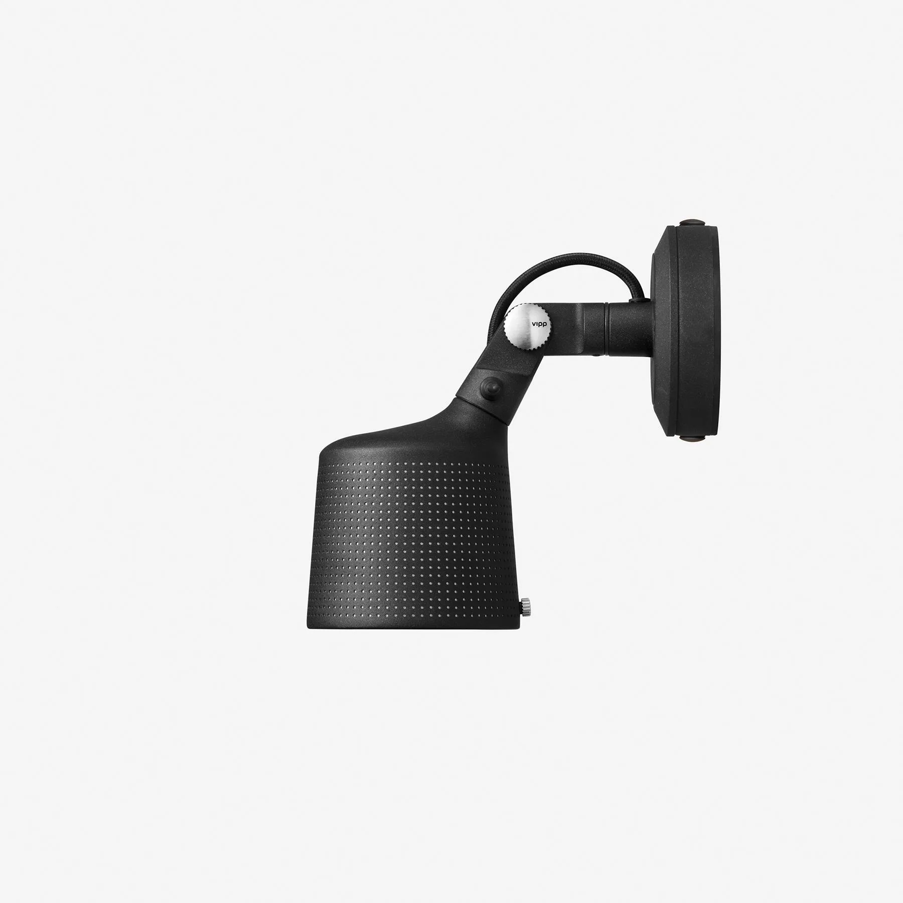 Vipp 895 Wall mount adapter, black - Image 3