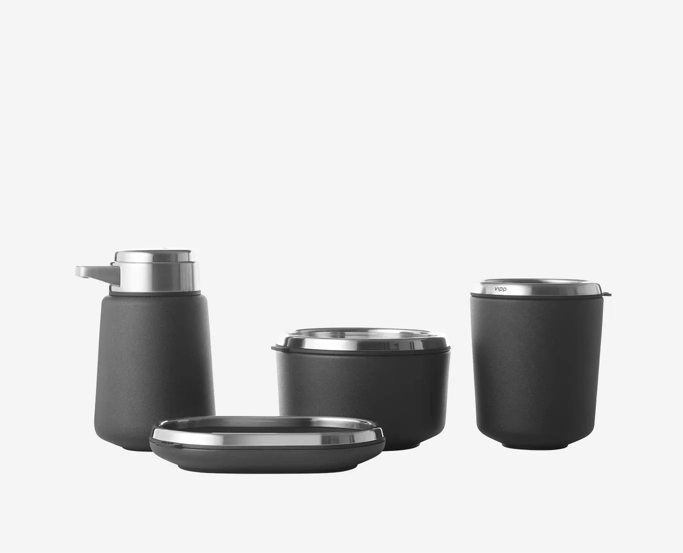 Vipp 5 Soap dish, black - Image 4