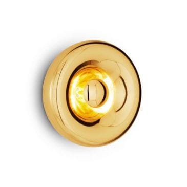 Tom Dixon VOID SURFACE LED katto-/seinävalaisin, messinki
