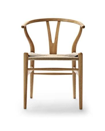 Carl Hansen CH24 -tuoli, lakattu tammi/luonnonvärinen istuin