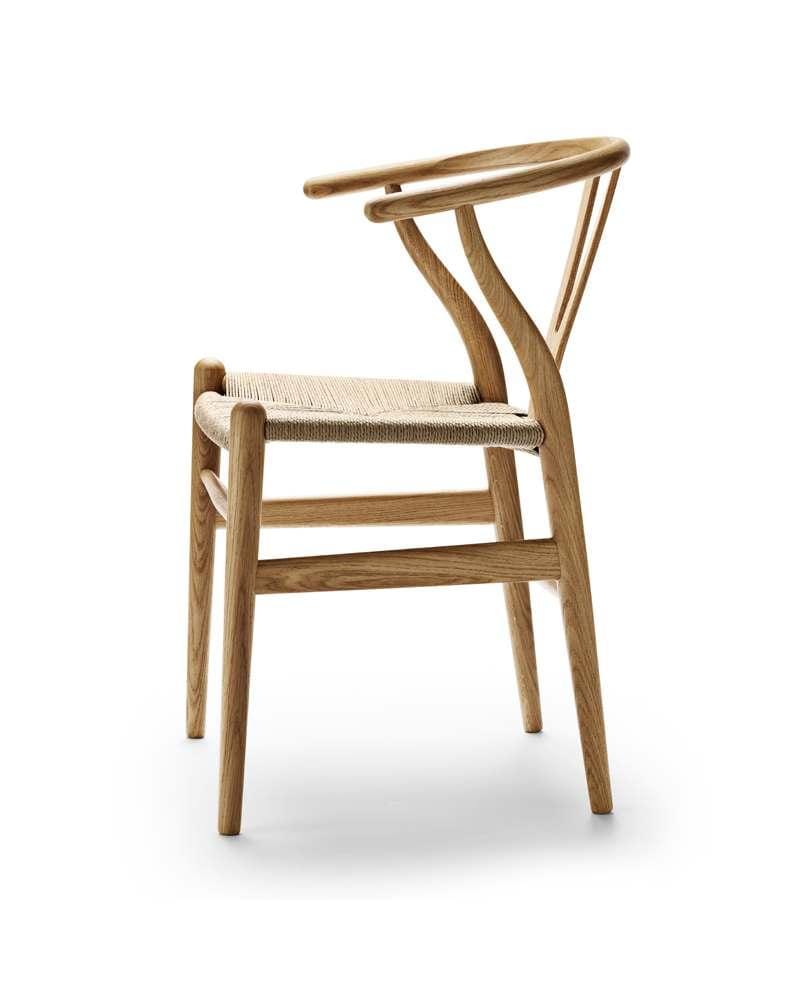 Carl Hansen CH24 -tuoli, lakattu tammi/luonnonvärinen istuin - Image 2