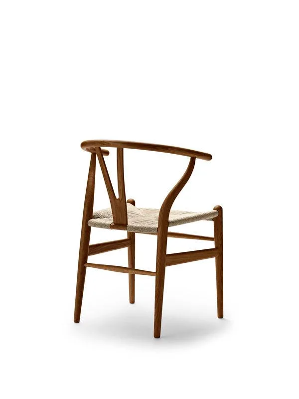 Carl Hansen CH24 -tuoli, öljytty savupetsattu tammi/luonnonvärinen istuin - Image 2