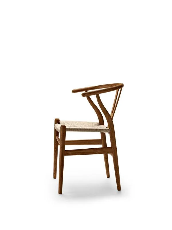 Carl Hansen CH24 -tuoli, öljytty savupetsattu tammi/luonnonvärinen istuin - Image 3