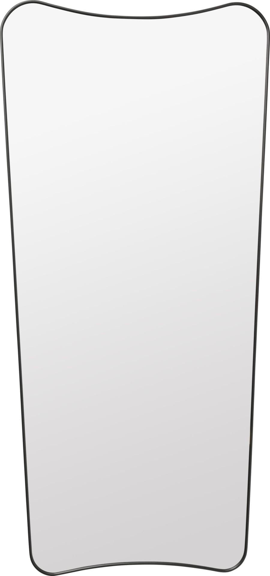 GUBI F.A. 33 -peili, 70x146cm, musta messinki