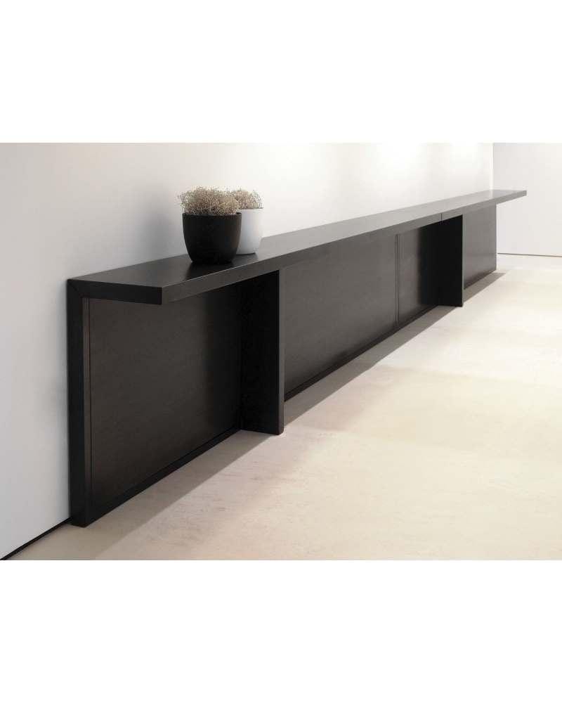 Zeus ATRIUM -konsolitaso, 120 cm, musta - Image 2