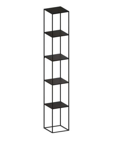 Zeus SLIM IRONY -hylly, 31 x 31 cm, musta