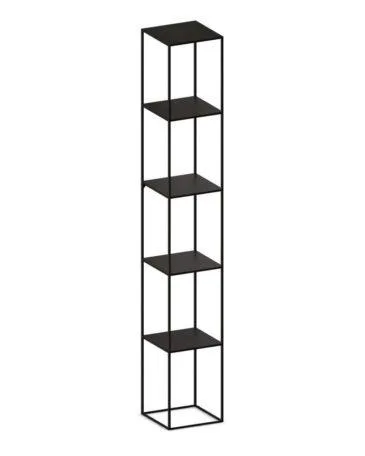 Zeus SLIM IRONY -hylly, 31 x 31 cm, musta