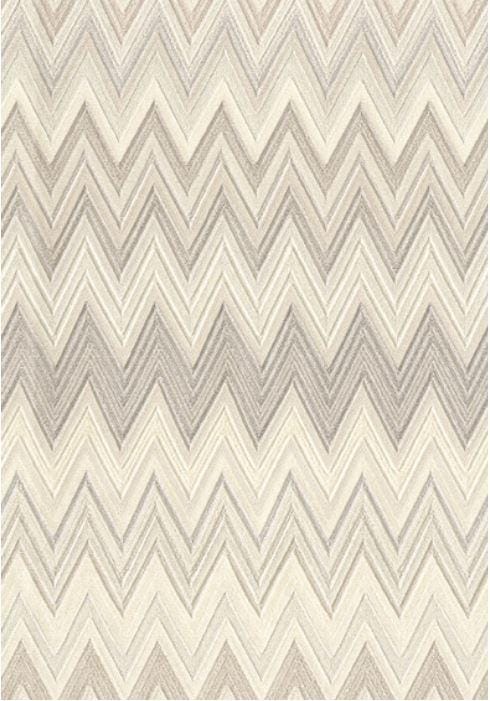 Missoni Home Zig Zag Multicolore - tapetti, vaalea beige