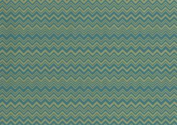 Missoni Home Zig Zag - tapetti, petroli/vihreä