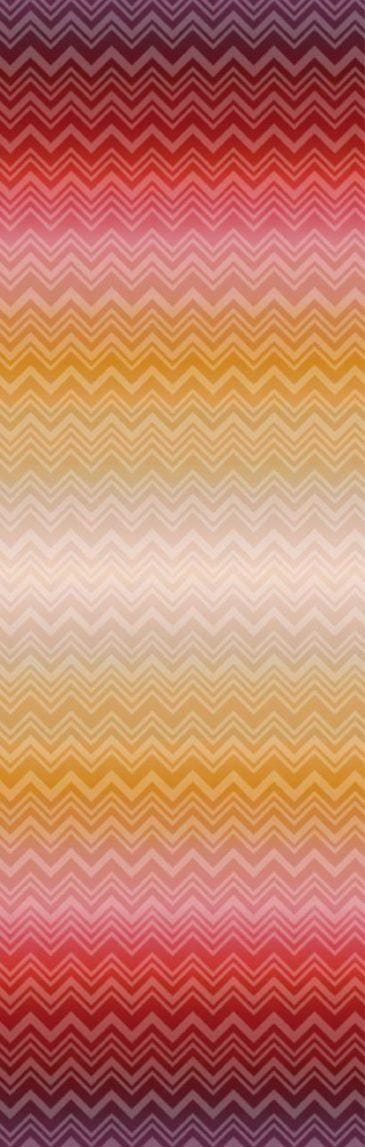 Missoni Home Zig Zag Sfumato paneeli - tapetti, keltainen/punainen