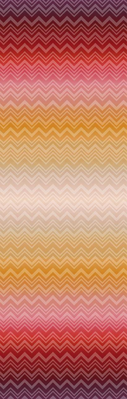 Missoni Home Zig Zag Sfumato paneeli - tapetti, keltainen/punainen