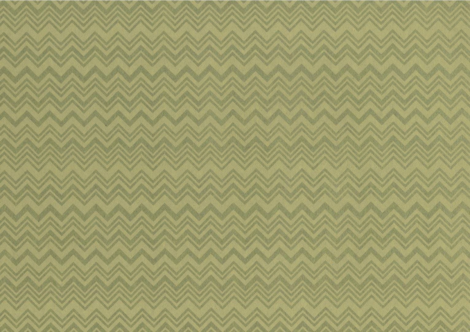 Missoni Home Zig Zag - tapetti, vihreä