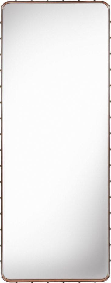 GUBI ADNET RECTANGULAR -peili, 70x180cm, ruskea